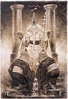 Luis Royo - Black Tarot - The Labyrinth Tarot, 15